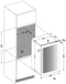 Dunavox Built In Wine Cooler DVS-44-120DSS - Stainless Steel