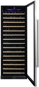 Dunavox Built In Wine Cooler DX-194-490SSK - Stainless Steel