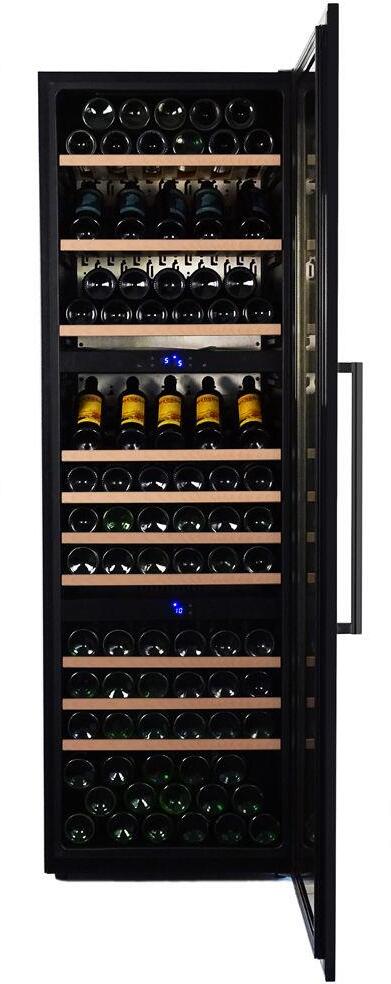 Dunavox Built In Wine Cooler DX-89-246TB - Black Glass