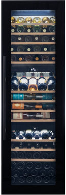 Dunavox Built In Wine Cooler DX-89-246TB - Black Glass