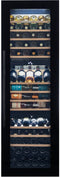 Dunavox Built In Wine Cooler DX-89-246TB - Black Glass