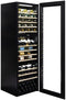 Dunavox Built In Wine Cooler DX-89-246TB - Black Glass