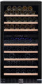 Dunavox Built In Wine Cooler DX-94-270DBK - Black