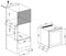 Dunavox Built In Wine Cooler DXB-26-69DB-TO - Black Glass