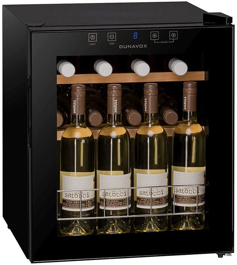 Dunavox Freestanding Wine Cooler DXFH-16-46 - Black