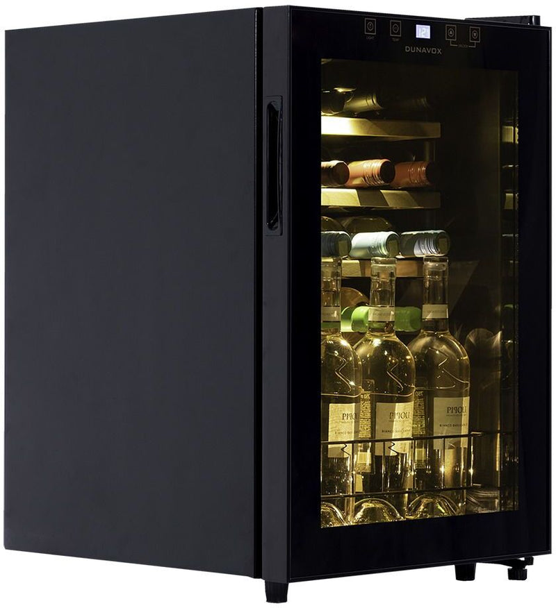 Dunavox Freestanding Wine Cooler DXFH-20-62 - Black