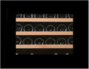 Dunavox Built In Wine Cooler DXJ-24-51B - Black Glass