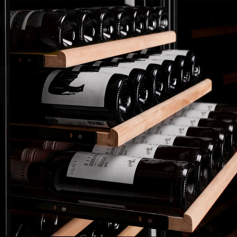 Dunavox Built In Wine Cooler DXJ-26-69DB - Black Glass