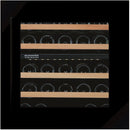 Dunavox Built In Wine Cooler DXJ-26-69DB - Black Glass