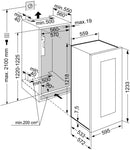 Liebherr Built In Wine Cooler EWTGB2383 - Glass Door