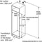 NEFF Built In Fridge Icebox KI2821SE0G - Fully Integrated