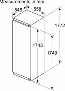 NEFF Built In Fridge Icebox KI2822FE0G - Fully Integrated