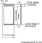 Bosch Built In Larder Fridge KIR41NSE0G - Fully Integrated