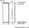 Bosch Built In Larder Fridge KIR81ADD0G - Fully Integrated