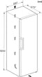 Miele Freestanding Larder Fridge KS4383DD-EL - Silver
