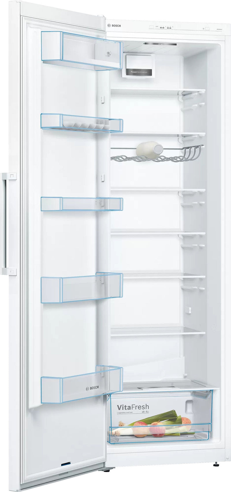 Bosch Freestanding Larder Fridge KSV36VWEPG - White