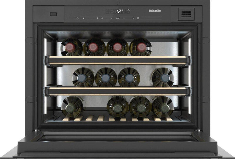 Miele Built In Wine Cooler KWT7112IGED-OBBL - Obsidian Black
