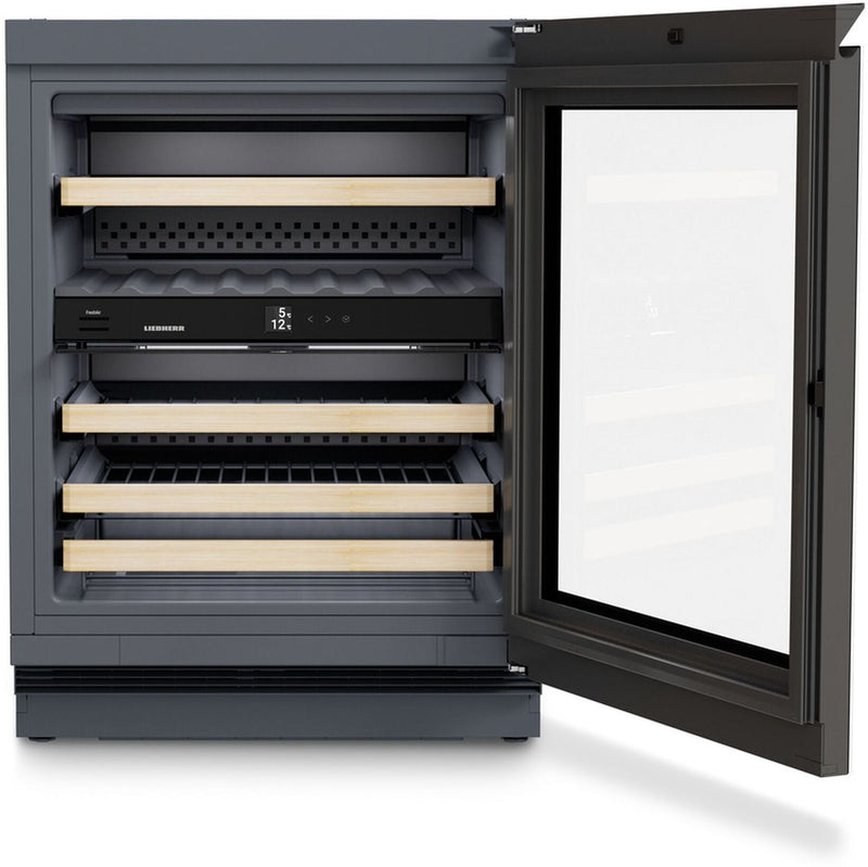 Liebherr Built In Wine Cooler UWGB3632 - Black / Glass Door