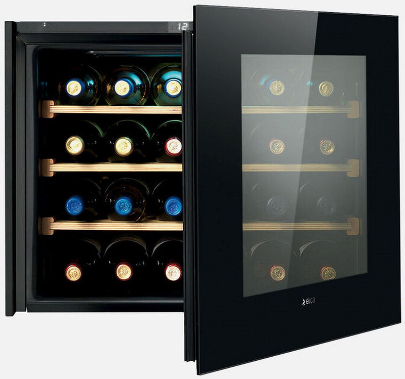 Elica Built In Wine Cooler VERITAS-BI24 - Black