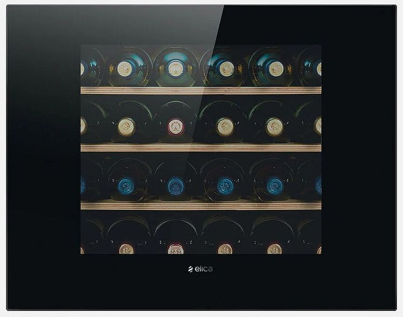 Elica Built In Wine Cooler VERITAS-BI24 - Black