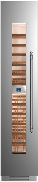 Bertazzoni Built In Wine Cooler WC455BLX2T - Stainless Steel