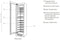 Bertazzoni Built In Wine Cooler WC605BLX2T - Stainless Steel