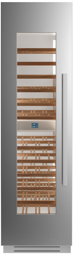Bertazzoni Built In Wine Cooler WC605BLX2T - Stainless Steel