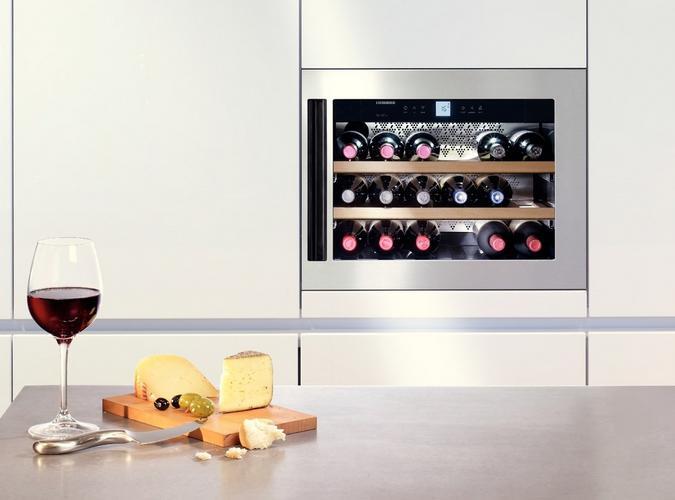 Liebherr Built In Wine Cooler WKEES553 - Stainless Steel