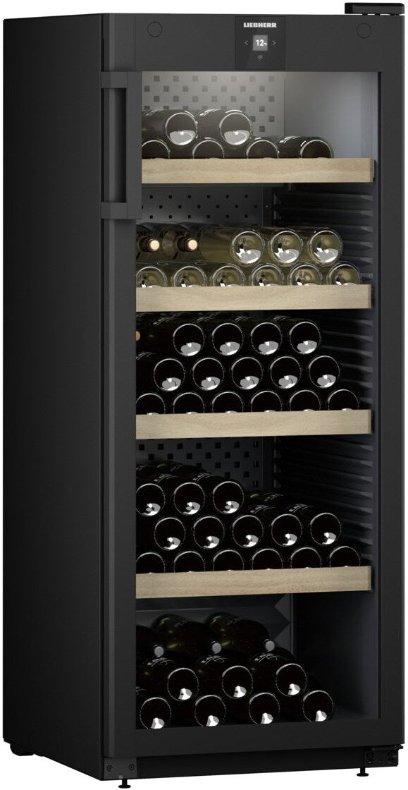 Liebherr Freestanding Wine Cooler WPBL4601 - Black / Glass Door