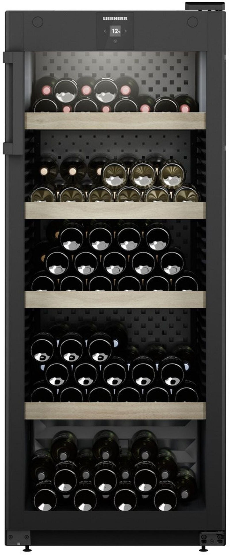 Liebherr Freestanding Wine Cooler WPBL4601 - Black / Glass Door