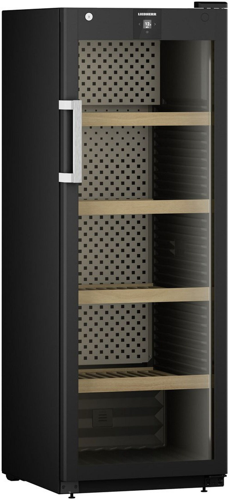Liebherr Freestanding Wine Cooler WPBLI5031 - Black / Glass Door