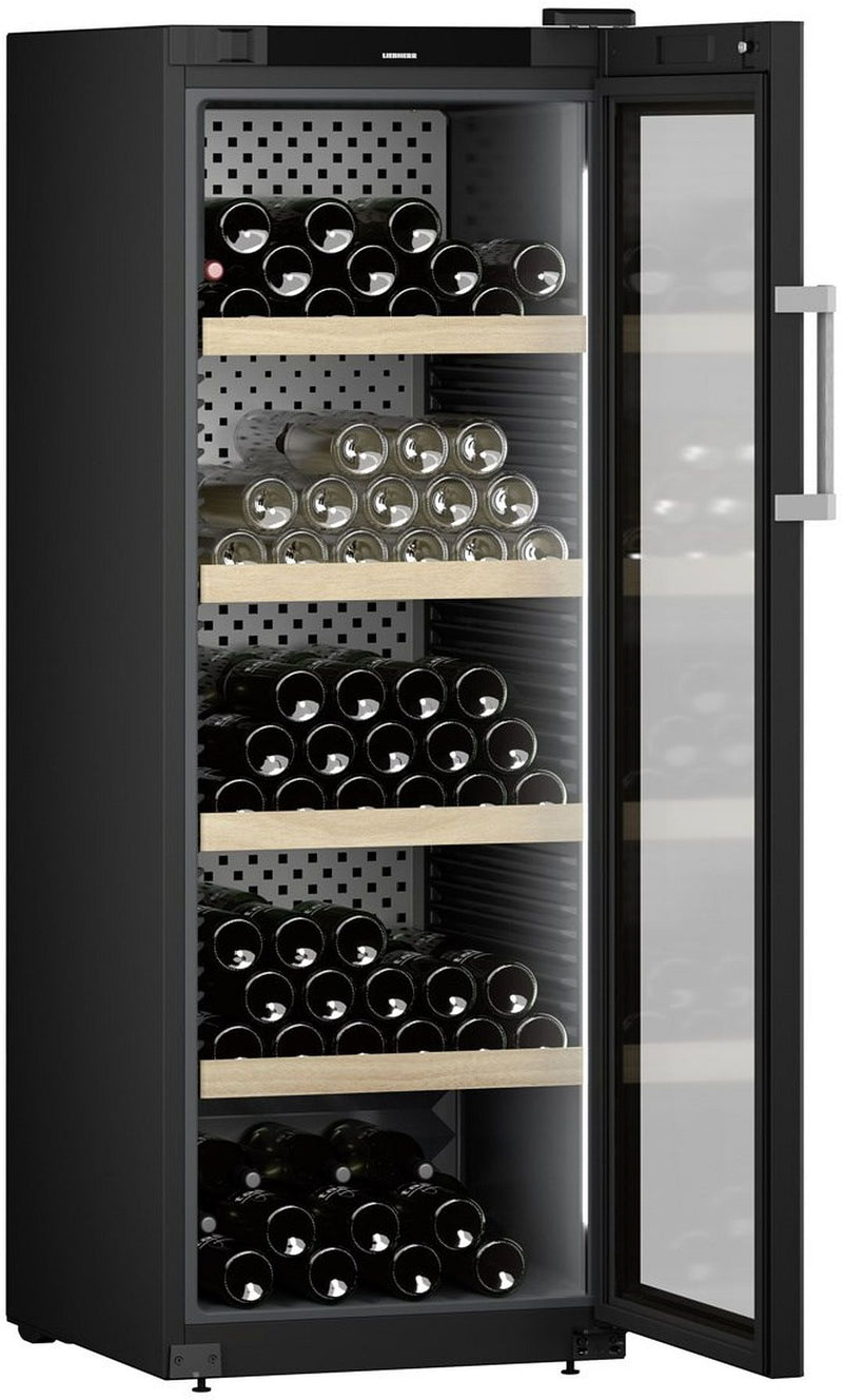 Liebherr Freestanding Wine Cooler WPBLI5031 - Black / Glass Door