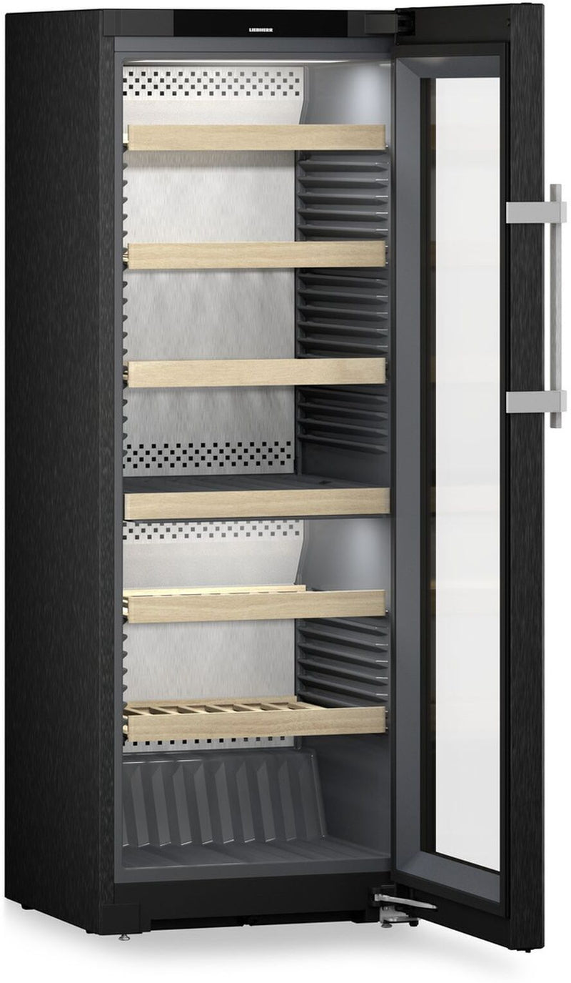 Liebherr Freestanding Wine Cooler WPBSI5052 - Black Steel