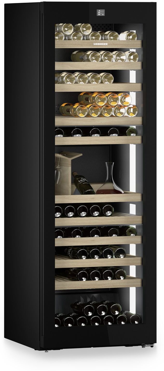 Liebherr Freestanding Wine Cooler WPGBI7473 - Black Steel