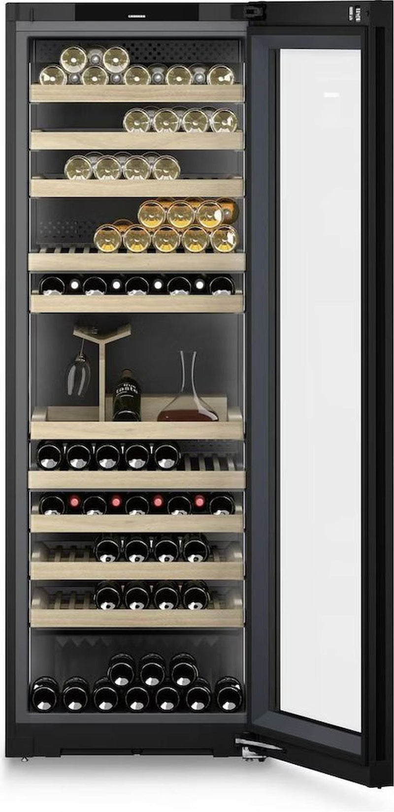 Liebherr Freestanding Wine Cooler WPGBI7483 - Black Steel