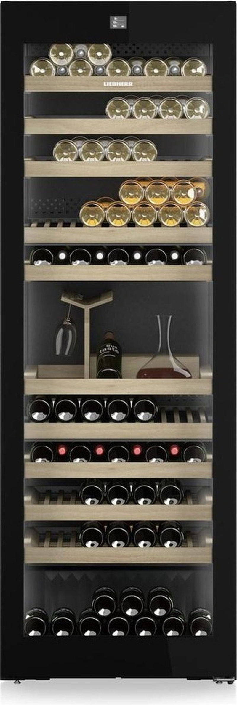 Liebherr Freestanding Wine Cooler WPGBI7483 - Black Steel